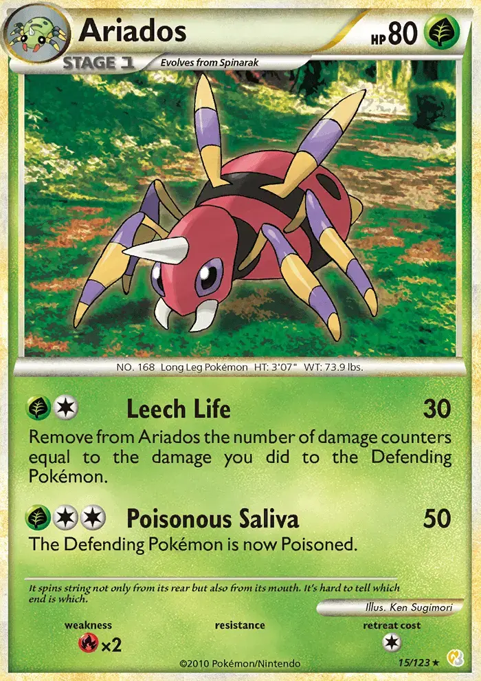 Ariados #15 — HeartGold SoulSilver