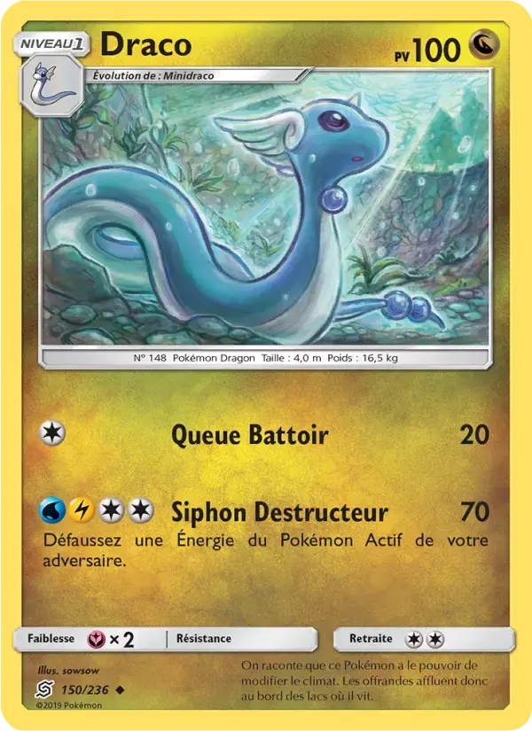 Carte Pokémon Draco #150 — Harmonie des Esprits