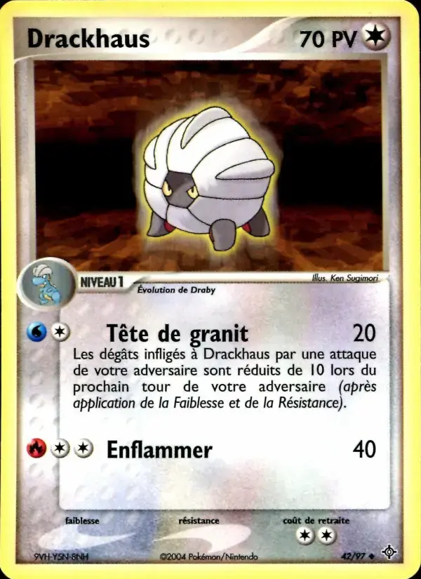 Carte Pokémon Drackhaus #42 — Dragon