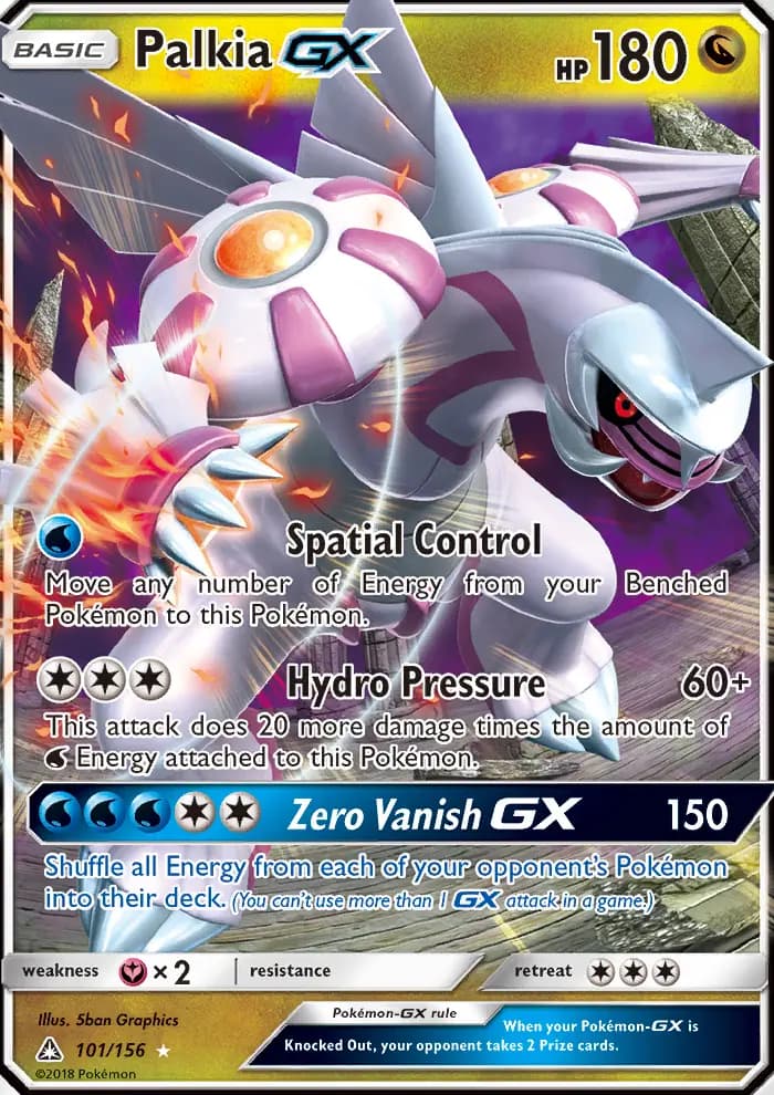 Palkia GX #101 — Ultra Prism