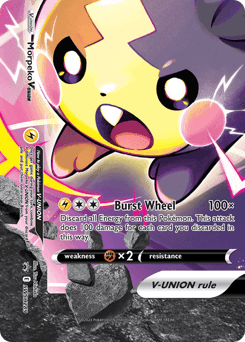 Morpeko-V-UNION #SWSH289 — Sword & Shield Promos
