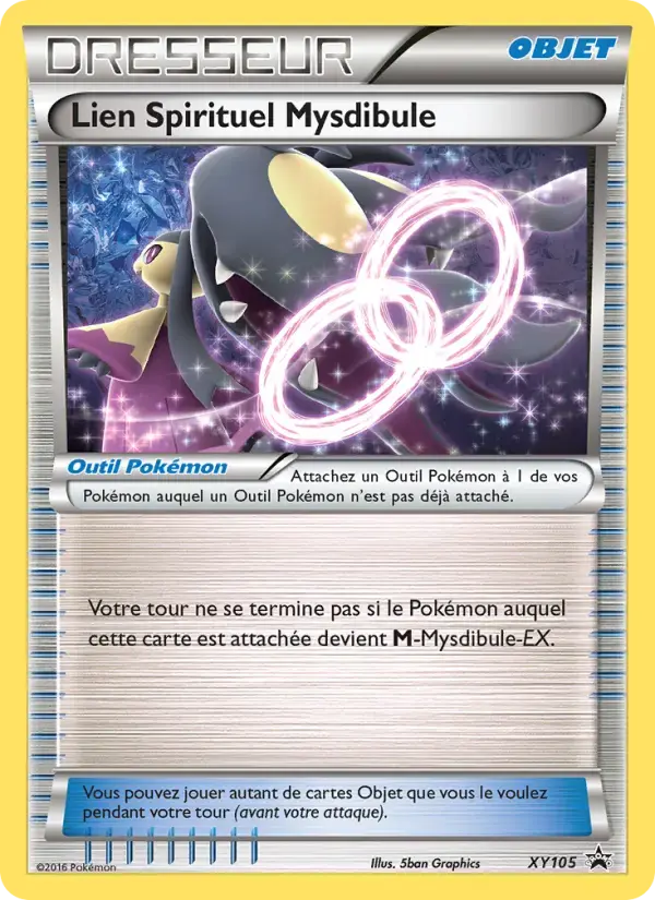 Carte Pokémon Lien Spirituel Mysdibule #XY105 — Promos X&Y