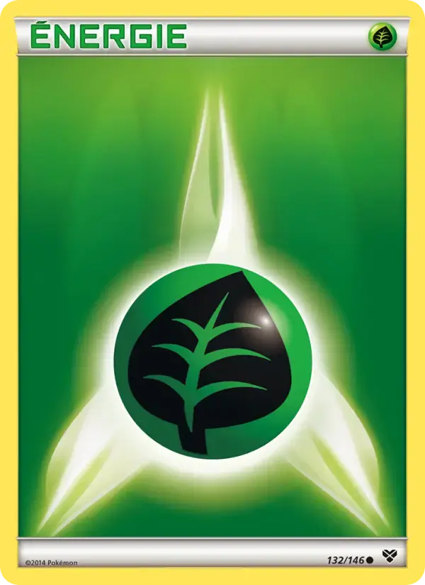 Carte Pokémon Énergie Plante #132 — XY