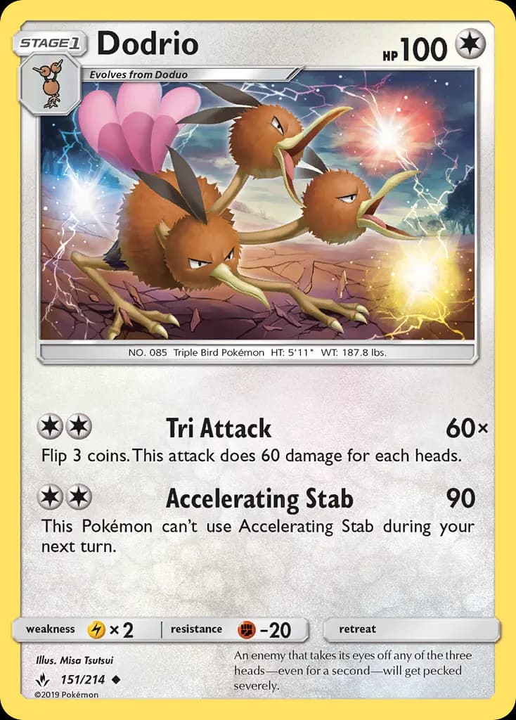 Dodrio #151 — Unbroken Bonds