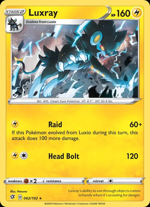 Luxray #62 — Rebel Clash