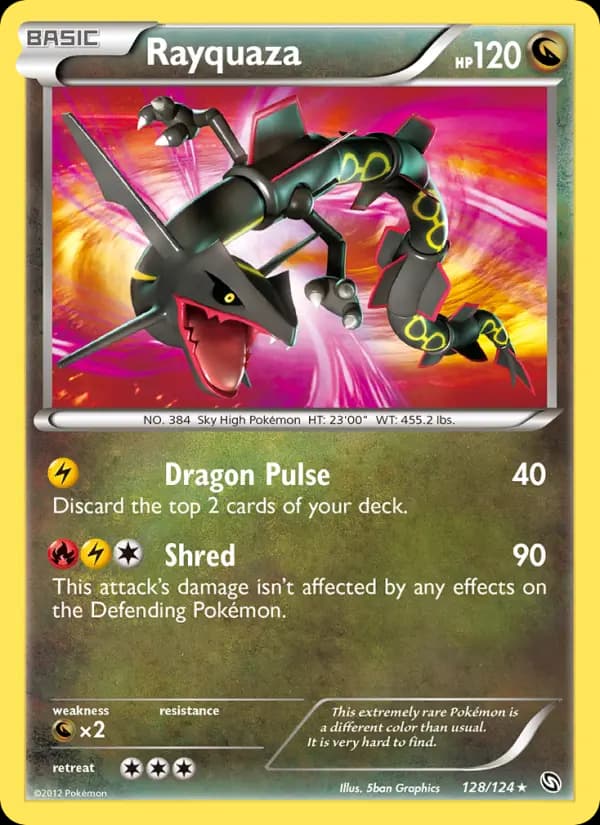 Rayquaza #128 — Dragons Exalted
