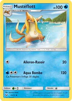 Carte Pokémon Mustéflott #23 — Légendes Brillantes