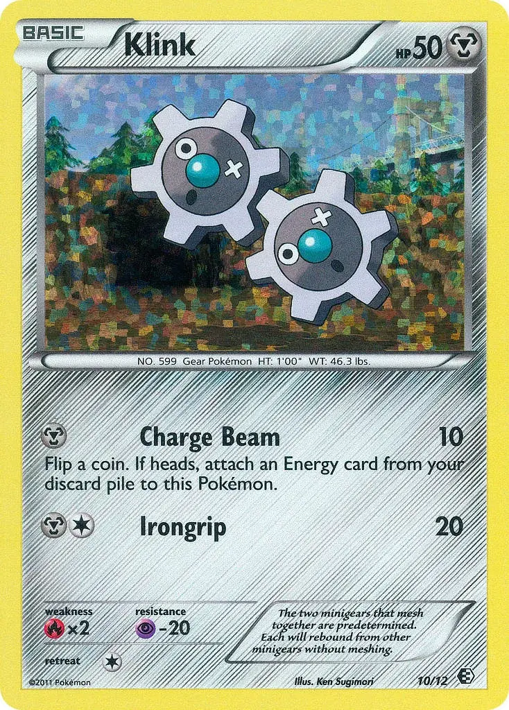 Carte Pokémon Tic #10 — 2011 Promo McDonald's