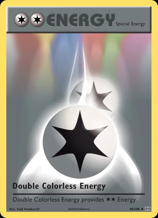 Double Colorless Energy #90 — Evolutions