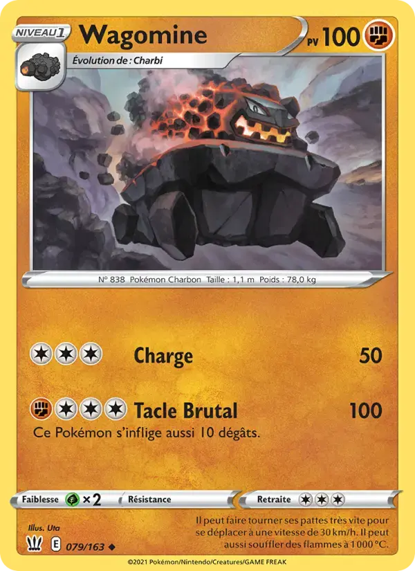Carte Pokémon Wagomine #79 — Styles de Combat