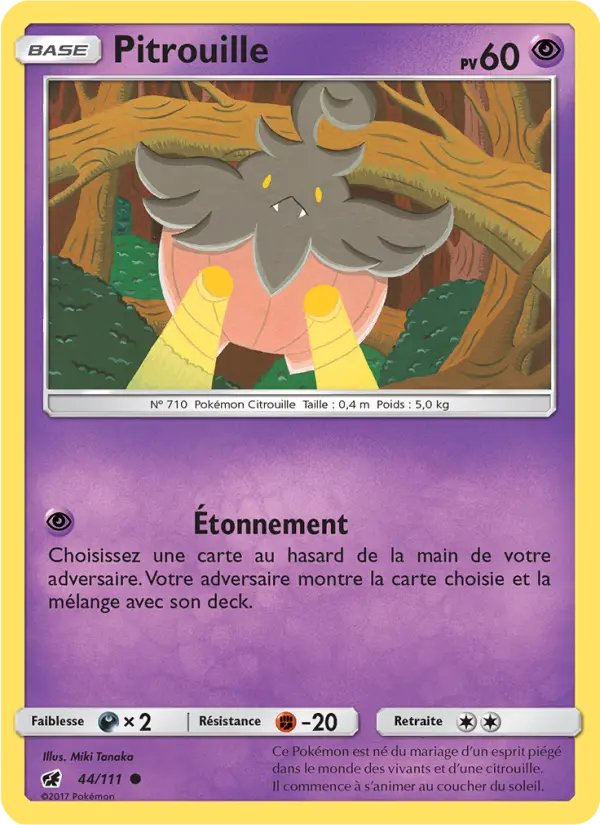 Carte Pokémon Pitrouille #44 — Invasion Carmin