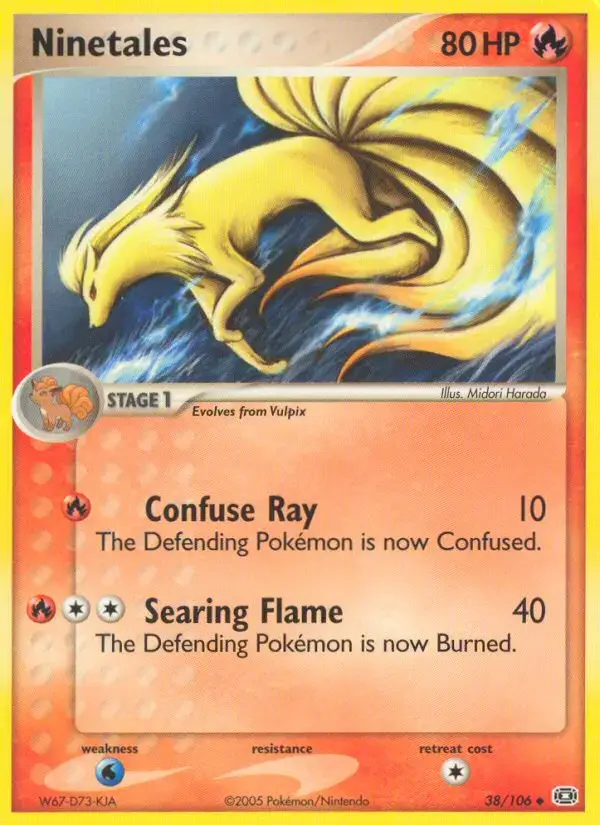 Ninetales #38 — Emerald