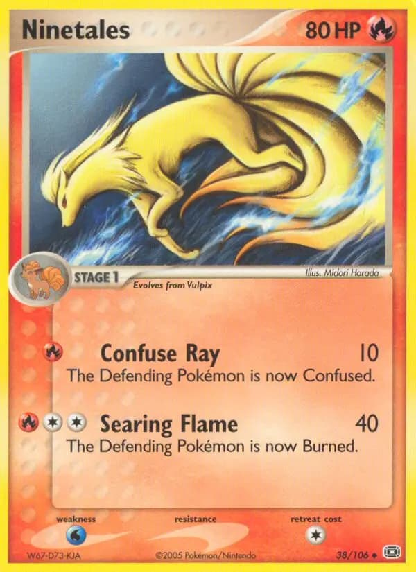 Ninetales #38 — Emerald