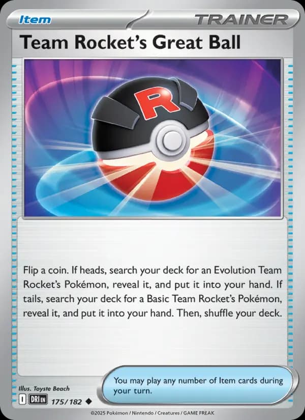 Team Rocket's Great Ball #175 — Destined Rivals