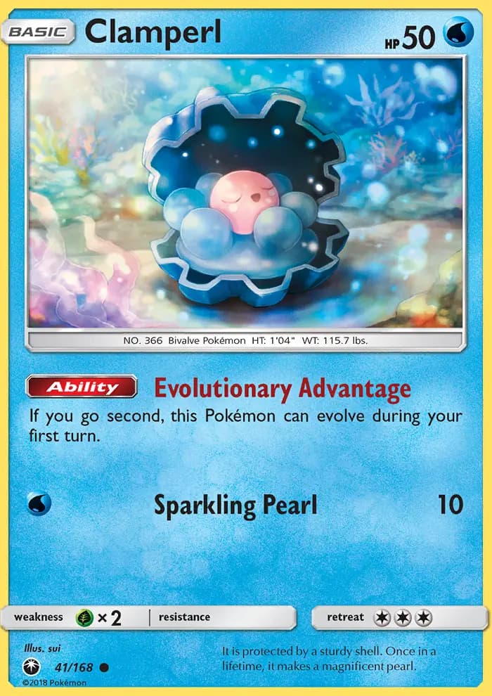 Clamperl #41 — Celestial Storm