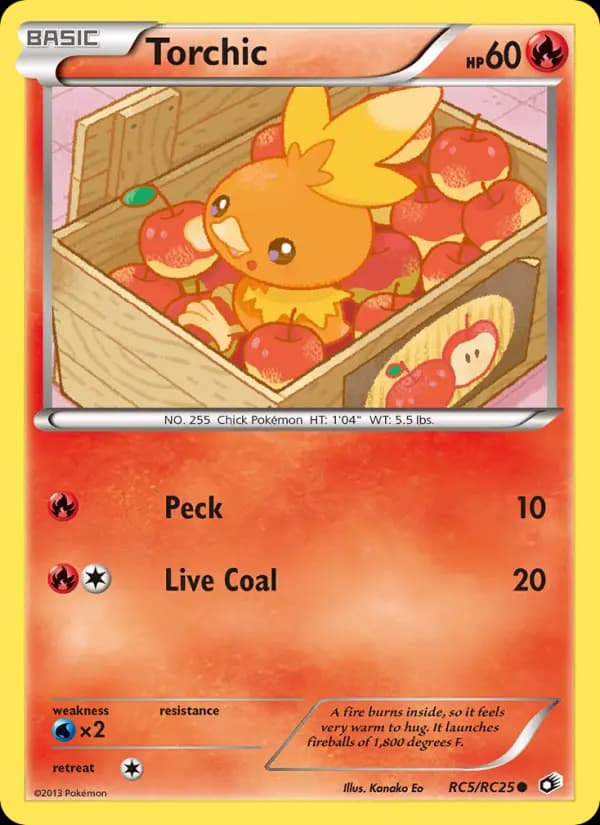 Torchic #RC5 — Legendary Treasures