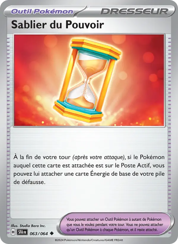 Carte Pokémon Sablier du Pouvoir #063 — Fable Nébuleuse