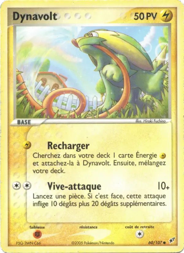 Carte Pokémon Dynavolt #60 — Deoxys