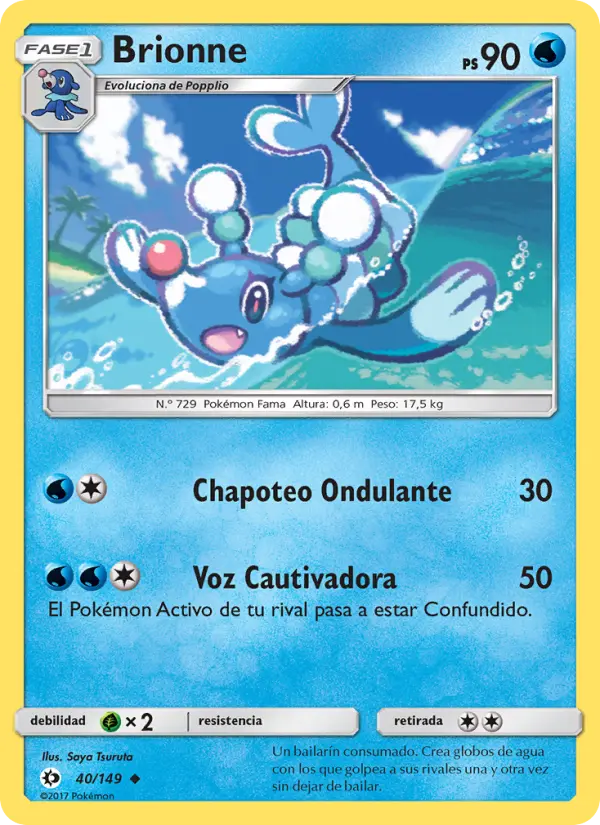 Carte Pokémon Otarlette #40 — Soleil et Lune