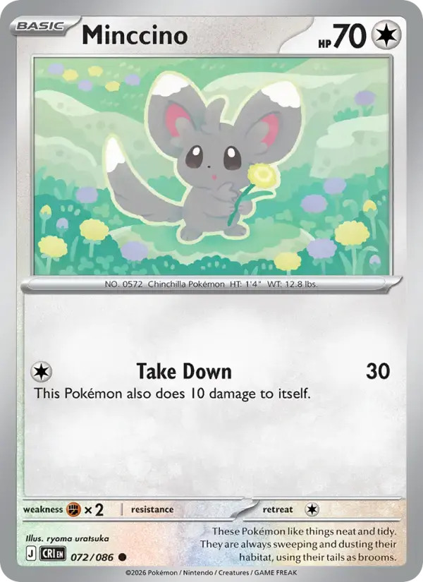 Minccino #072 — Chaos Rising