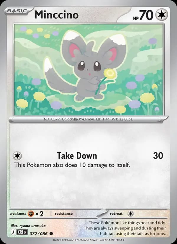 Minccino #072 — Chaos Rising
