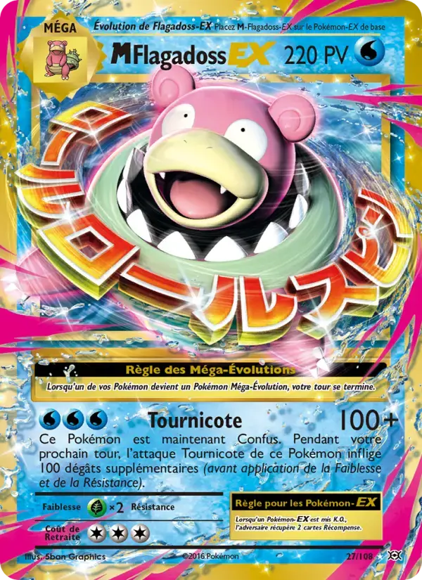 Carte Pokémon M-Flagadoss EX #27 — Évolutions XY