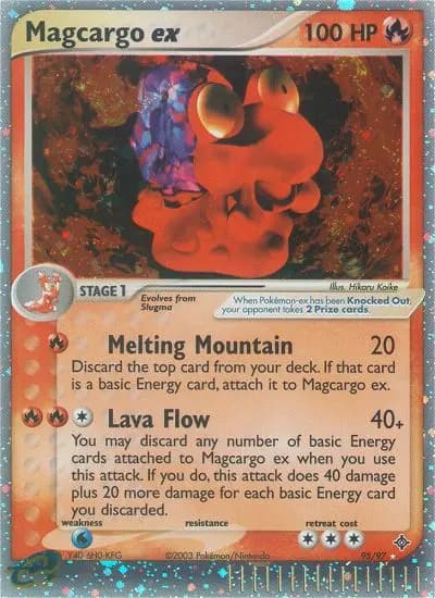Magcargo ex #95 — Dragon