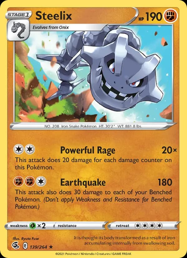 Steelix #139 — Fusion Strike