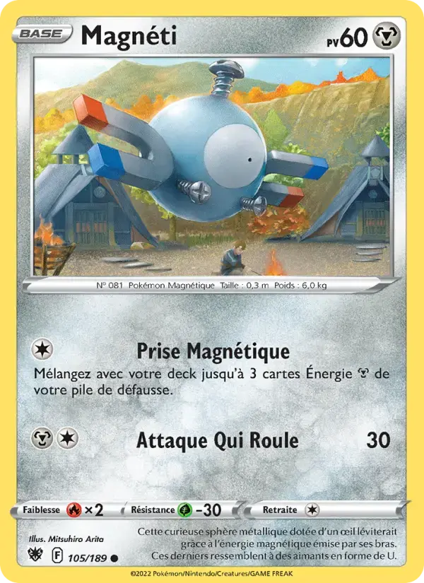 Carte Pokémon Magnéti #105 — Astres Radieux