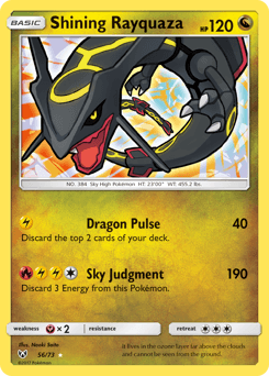 Shining Rayquaza #56 — Shining Legends
