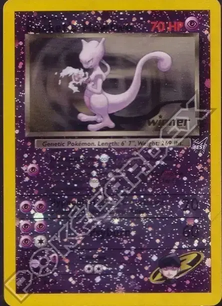 Carte Pokémon Mewtwo de Rocket #8/9 — Jumbo