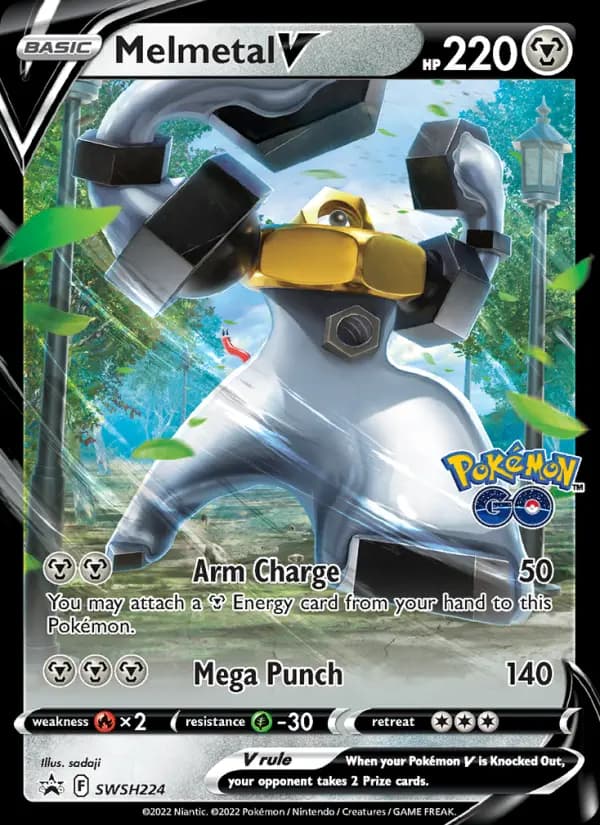 Melmetal V #SWSH224 — Sword & Shield Promos
