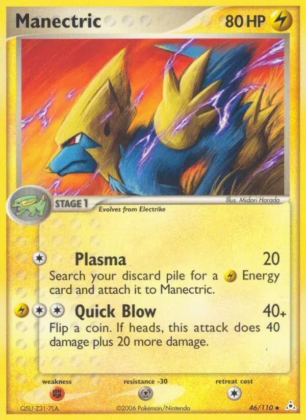 Manectric #46 — Holon Phantoms