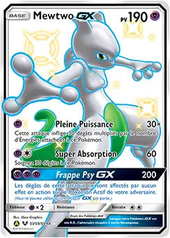 Carte Pokémon Mewtwo-GX #SV59 — Destinées Occultes