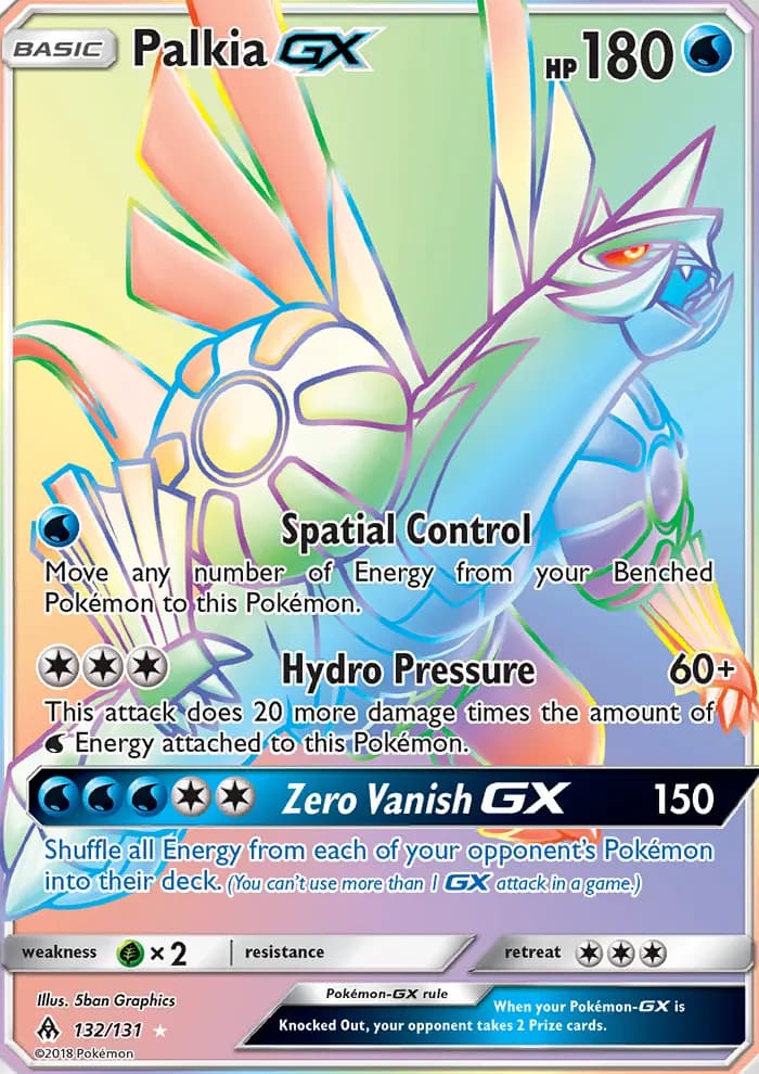 Palkia GX #132 — Forbidden Light