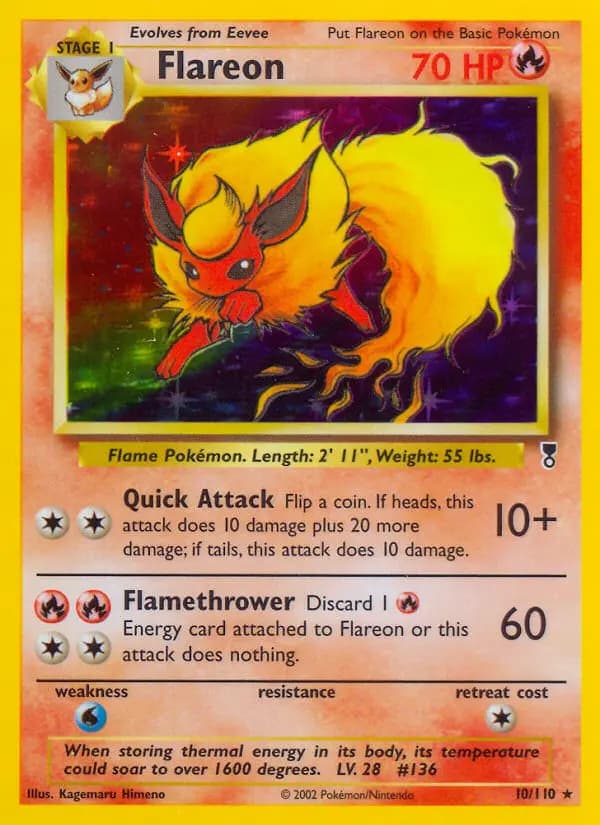 Flareon #10 — Legendary Collection