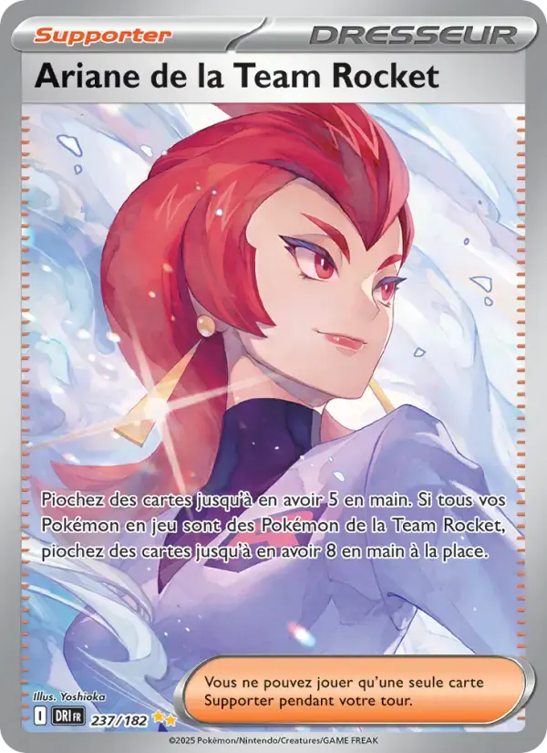 Carte Pokémon Ariane de la Team Rocket #237 — Rivalités Destinées
