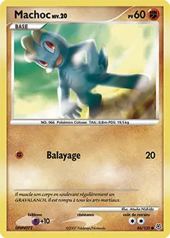 Carte Pokémon Machoc #86 — Diamant et Perle