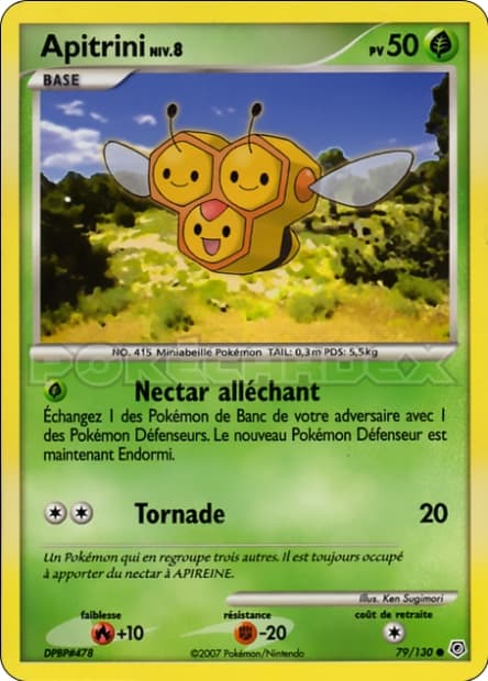 Carte Pokémon Apitrini #79 — Diamant et Perle