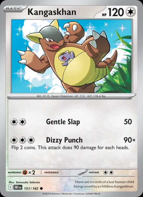 Kangaskhan #151 — Destined Rivals