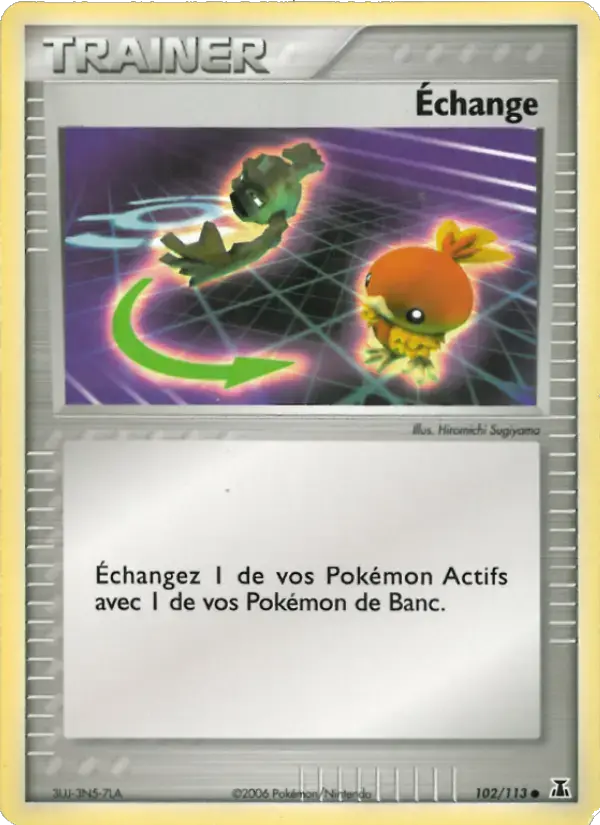 Carte Pokémon Échange #102 — Espèces Delta