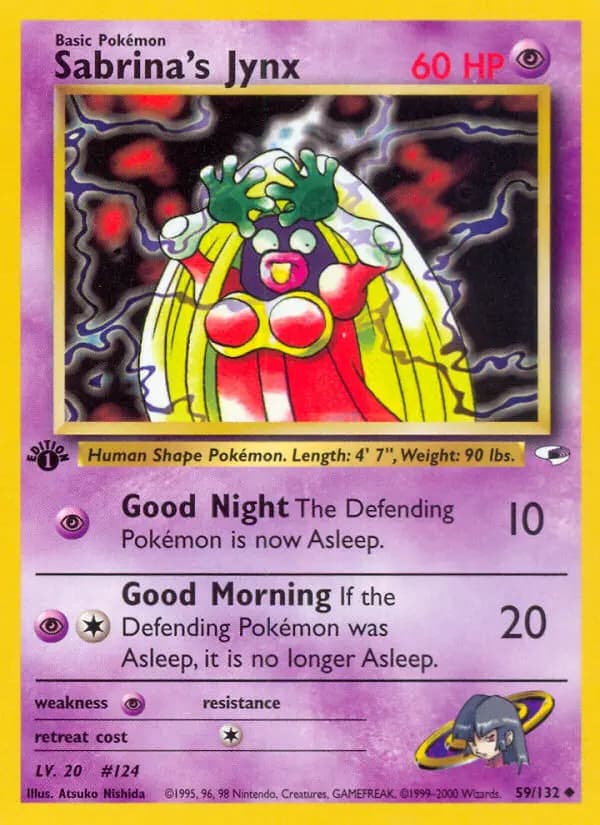 Sabrina's Jynx #59 — Gym Heroes