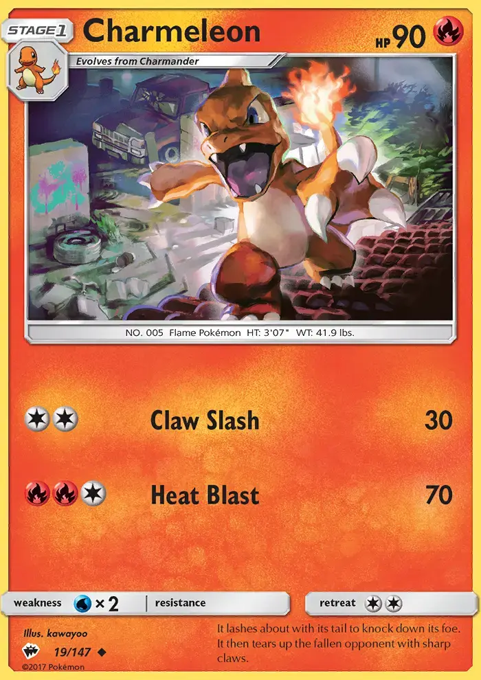 Charmeleon #19 — Burning Shadows