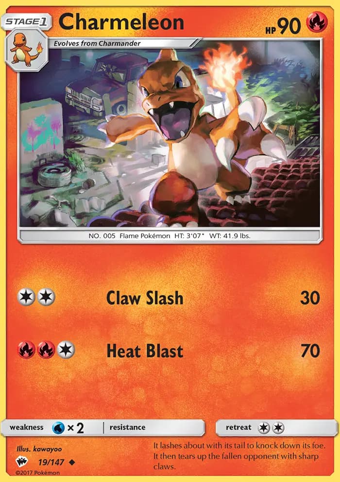 Charmeleon #19 — Burning Shadows