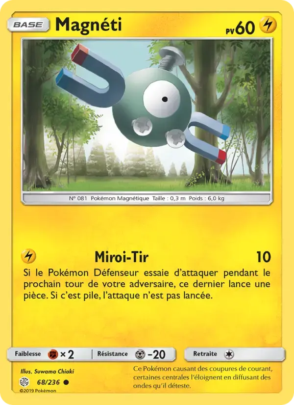 Carte Pokémon Magnéti #68 — Éclipse Cosmique