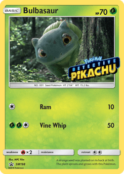 Bulbasaur #SM198 — Sun & Moon Promos