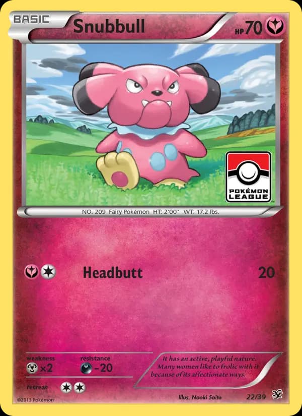 Snubbull #22 — Kalos Starter Set