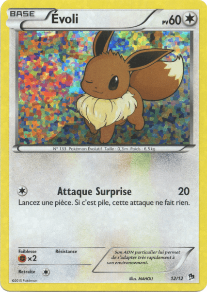 Eevee #12 — 2013 McDonald's Collection