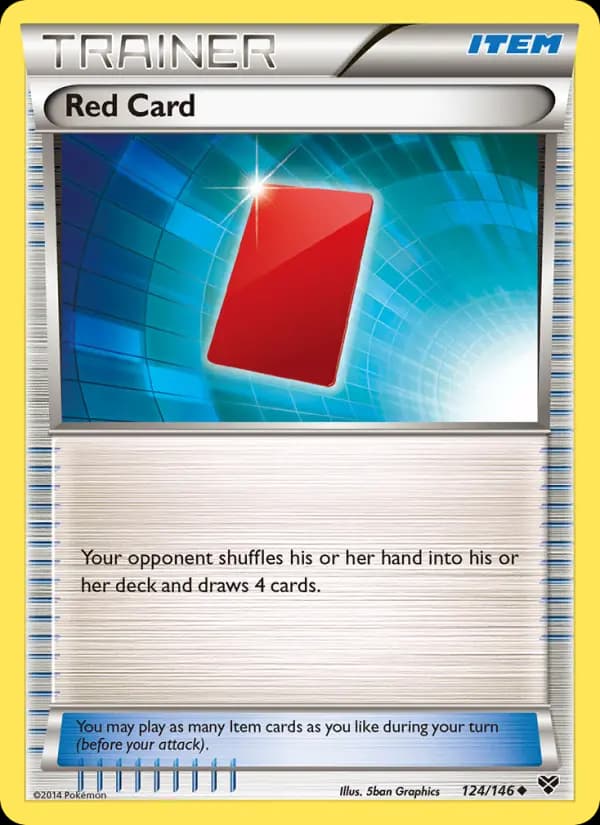 Red Card #124 — XY