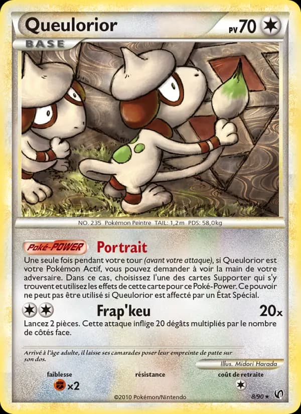 Carte Pokémon Queulorior #8 — Indomptable